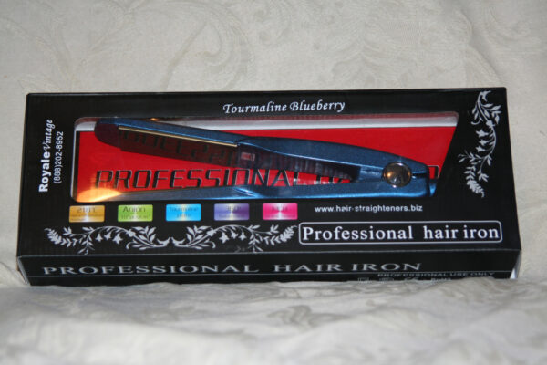 Royale Tourmaline Blueberry Hair Straighteners Professional Flat