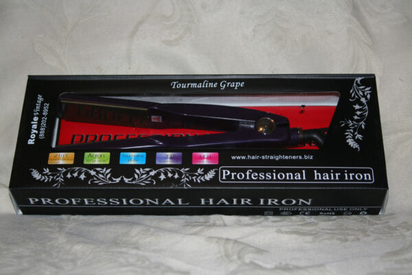 Royale Tourmaline Grape Hair Straighteners Professional Flat Iro